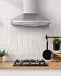 CIARRA - Hotte Aspirante murale 60cm 370m³/h 3 Vitesses 201SS60 - vignette