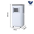 VOLTMAN - Climatiseur ventilateur déshumidificateur silencieux 1500W Classe A - Voltman - vignette