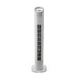 DIO - Ventilateur colonne silencieux oscillant 50W 79cm - Blanc - DiO - vignette