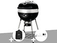 NAPOLEON - Barbecue à charbon Charcoal Kettle Pro 57 cm + Housse de protection + Rôtissoire - Napoleon - vignette