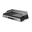 KITCHEN CHEF - plancha électrique 2200w plaque inox 52 x 31.5cm - PLANCHADUO2200 - vignette