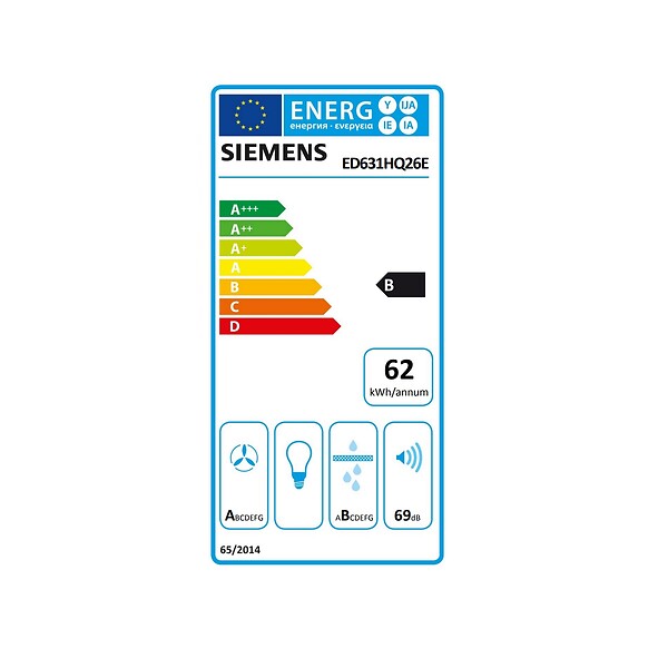 SIEMENS - Table De Cuisson Aspirante Induction 59cm 4 Feux 7400w Noir - ED631HQ26E - large