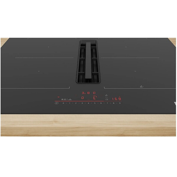 BOSCH - Table De Cuisson Aspirante Induction 71cm 4 Feux 3600w Noir - PVQ711H26E - large