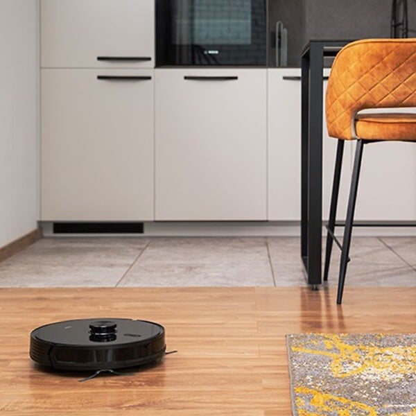 EZICLEAN - Robot aspirateur laveur connecté avec base aspirante eziclean® I-Bot Z7 Smart - large