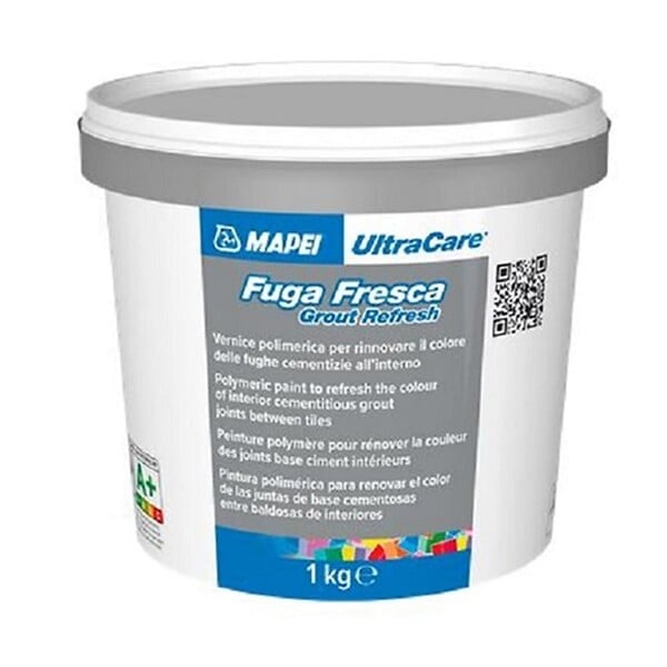 MAPEI - Ultracare FUGA FRESCA (rénovation joints) - Flacon doseur de 160 g - Coloris 114 ANTHRACITE- réf : 5LF011434IT - MAPEI - large