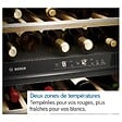 BOSCH - Cave à Vin 44 Bouteilles Double Zone Noir - KWK16ABGB - vignette