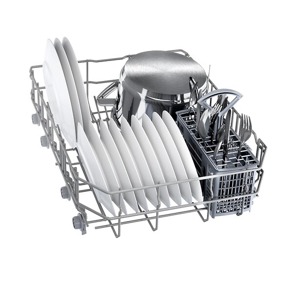 BOSCH - lave-vaisselle 45cm 10 couverts 46db intégrable avec bandeau metallic - SPI2HKS42E - large