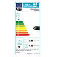 BEKO - cuisinière induction 72l 3 feux blanc - FSE68302MWC - vignette