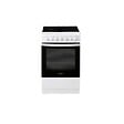 INDESIT - cuisinière vitrocéramique 59l 4 feux blanc - IS5V5PCWFR - vignette