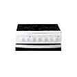INDESIT - cuisinière vitrocéramique 59l 4 feux blanc - IS5V5PCWFR - vignette