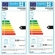 BEKO - piano de cuisson gaz 159l 7 feux noir - pf335325db - vignette