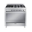 GLEM - piano de cuisson mixte 104l 5 feux inox - GX960CVIX - vignette