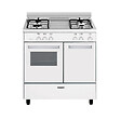 GLEM - cuisinière gaz 49l 4 feux blanc - ga85pmwh - vignette