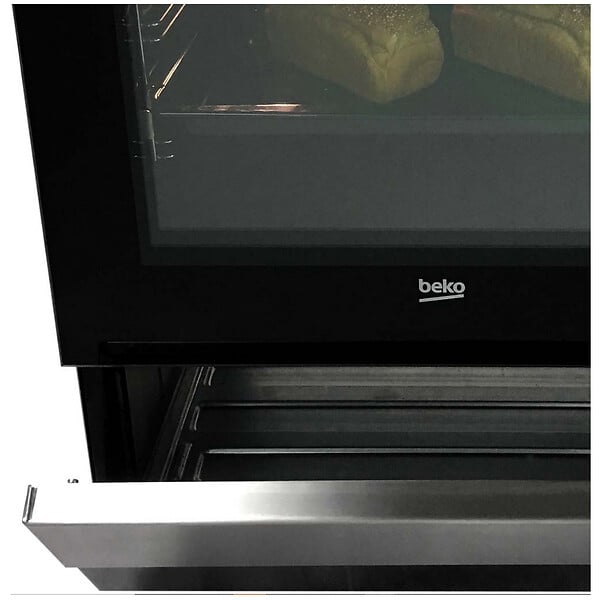 BEKO - cuisinière gaz 68l 4 feux blanc - FSG52000DWC - large