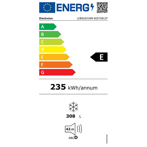 ELECTROLUX - Congélateur Coffre 112cm 308l Série 600 Blanc - LCB3LE31W0 - large