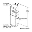 SIEMENS - Réfrigérateur 1 Porte Intégrable à Pantographe 136l - KI21RVFE0 - vignette