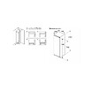 BOSCH - Réfrigérateur 1 Porte Intégrable à Pantographe 310l Blanc - KIR81VFE0 - vignette