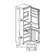BEKO - Réfrigérateur Combiné Intégrable à Glissière 289l - BCHA306E4SN - vignette