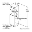 BOSCH - Réfrigérateur 1 Porte Intégrable à Glissières 136l - KIR21NSE0 - vignette