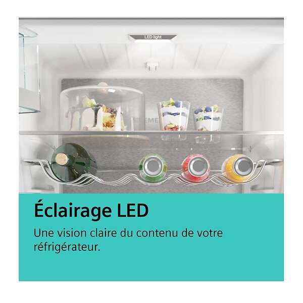 SIEMENS - Réfrigérateur 1 Porte Intégrable à Pantographe 165l - KI31RVFE0 - large