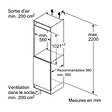 BOSCH - Réfrigérateur 1 Porte Intégrable à Glissières 147l - KIL32NSE0 - vignette