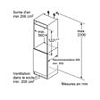 BOSCH - réfrigérateur 1 porte intégrable à glissières 187l - KIL42NSE0 - vignette