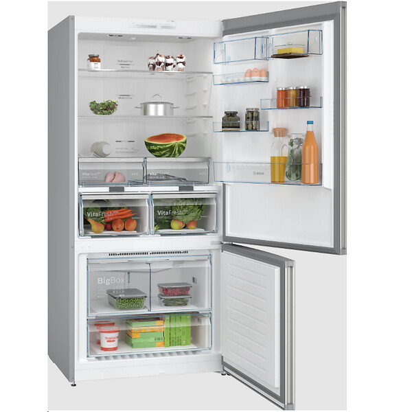 BOSCH - réfrigérateur combiné 86cm 631l nofrost inox - KGN86VIEA - large