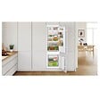 BOSCH - Réfrigérateur Combiné Intégrable à Glissière 270l Blanc - KIV87NSE0 - vignette