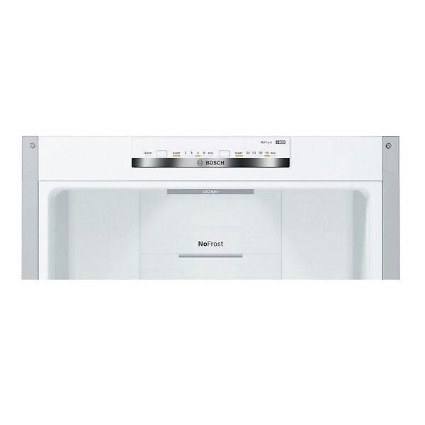 BOSCH - Réfrigérateur Combiné 60cm 324l Nofrost Inox - KGN36VLED - large