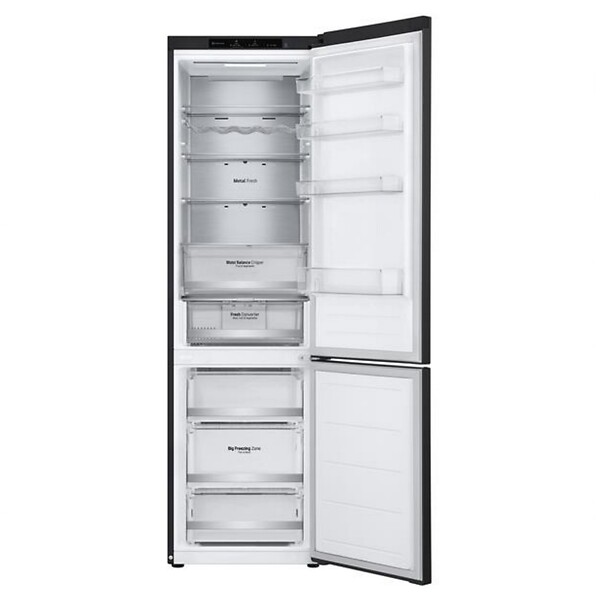 LG - Réfrigérateur Combiné 60cm 387l Nofrost Graphite - GBV5240DEP - large