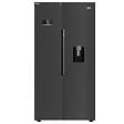 BEKO - Réfrigérateur Américain 91cm 576l Nofrost Noir - GN163241DXBRN - vignette
