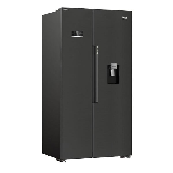 BEKO - Réfrigérateur Américain 91cm 576l Nofrost Noir - GN163241DXBRN - large