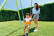 INTEX - Portique balancoire 2 en 1 balancoire + siege bebe couleurs - vignette