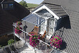 CANOPIA - Canopia Abri terrasse auvent Vega 200,5 x 199,6 cm Gris - vignette