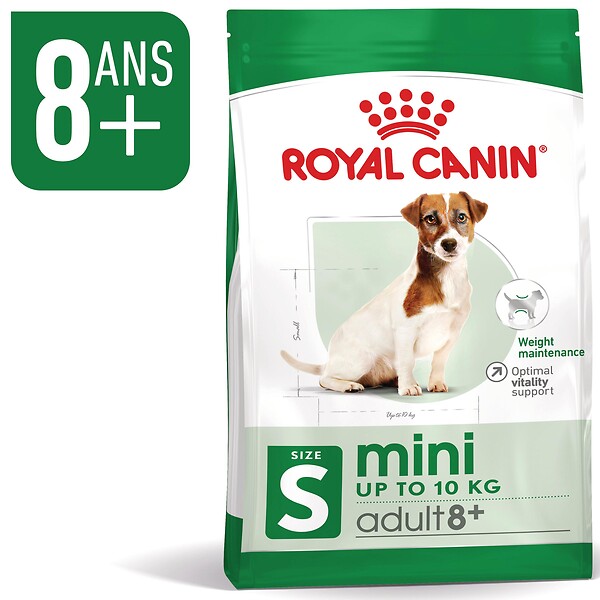 ROYAL CANIN - Croquettes pour petit chien adulte 8 ans - 8kg - large
