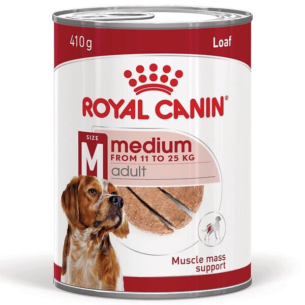 ROYAL CANIN - Aliment pour chien Medium Adult 410 g - large