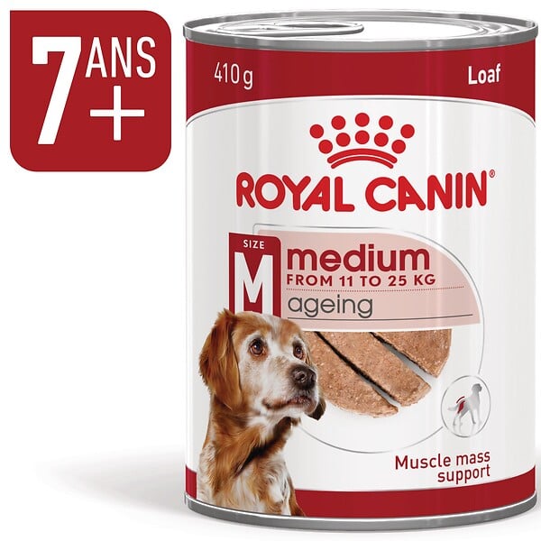 ROYAL CANIN - Alimentation pour chien Medium Ageing 410 g - large