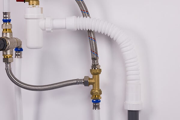 NOYON & THIEBAULT - Flexible de vidange articulé extensible pour siphon groupe de sécurité chauffe-eau D32 NOYON & THIEBAULT - large