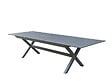 MODE DE VIE - Table de jardin extensible Denver - Aluminium -  Anthracite - vignette