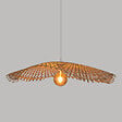 ATMOSPHERA - Suspension en bambou naturel Tess - Diam.75cm - vignette