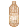 ATMOSPHERA - Vase décoratif rotin - Lour - Beige - H55cm - vignette