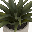 ATMOSPHERA - Plante artificielle Aloe vera pot Bicolore 28cm - vignette