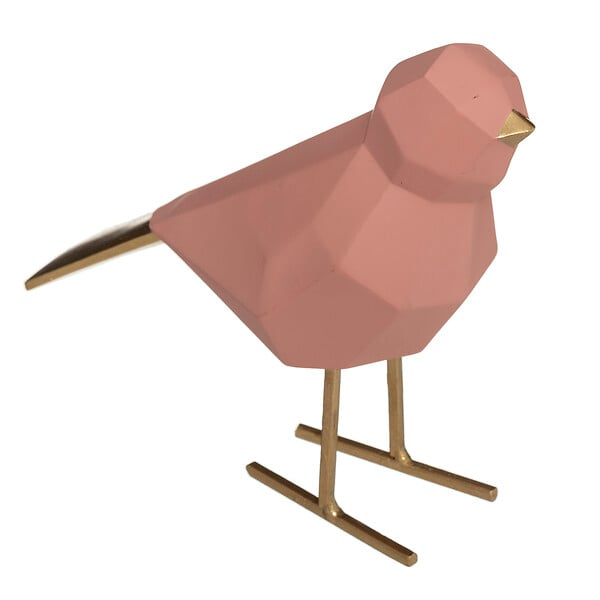 ATMOSPHERA - Oiseau origami décoratif - Résine - 16cm - large
