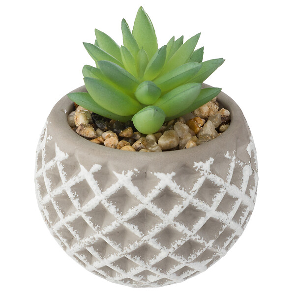 ATMOSPHERA - Plante artificielle décorative - 50cm - large