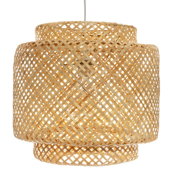 ATMOSPHERA - Suspension bambou Liby - Naturel - Diam.40cm - large