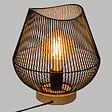 ATMOSPHERA - Lampe à poser métal Jena Noir E27 - vignette