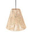 ATMOSPHERA - Suspension corde Giada - Abat-jour bohème - Beige D30 - vignette