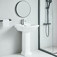 ROGIER & MOTHES - Lavabo rétro sur colonne MADRY 60 cm en céramique - vignette