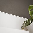 TECNOPROFILS - Profil d'Arrêt PVC Clipsable 8 mm - Longueur 2.60 m - Blanc - vignette