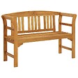 VIDAXL - vidaXL Banc de jardin 114 cm bois d'acacia solide - vignette